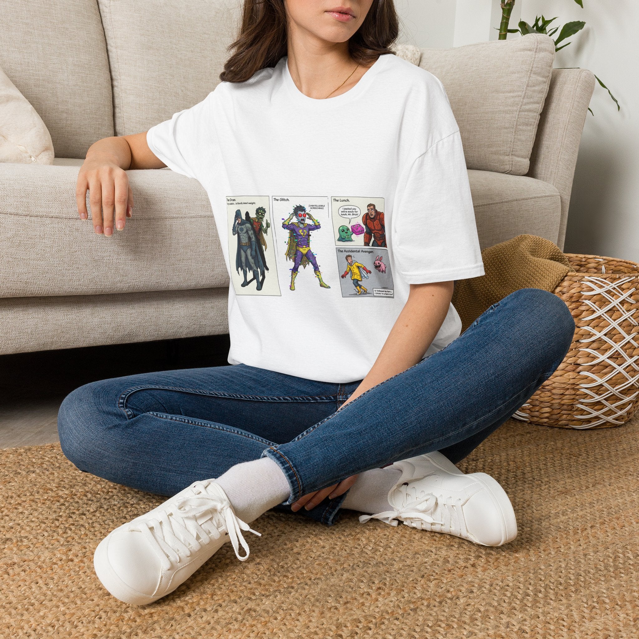 SuperHorror Comic Strip™ T-Shirt