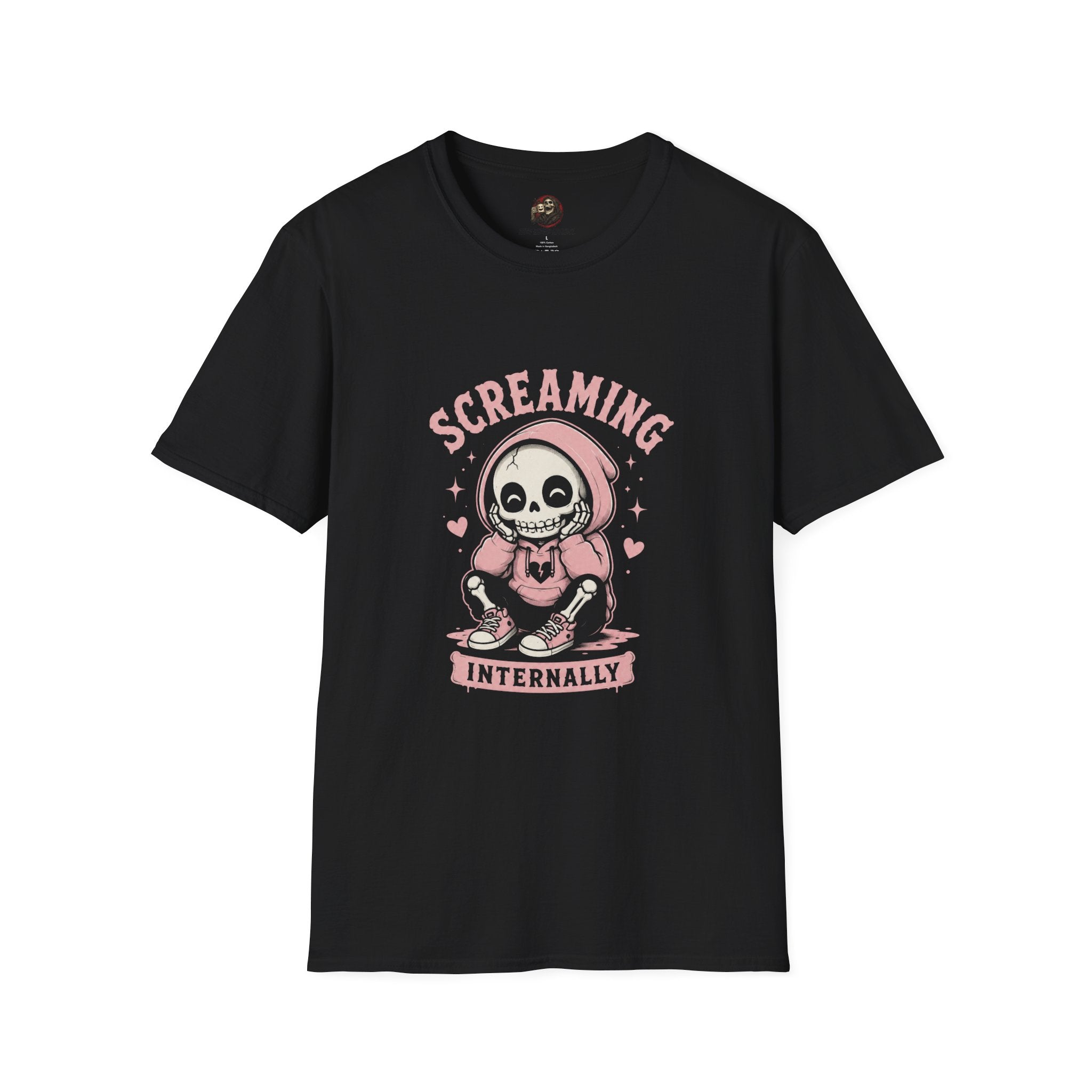 💀 Screaming Internally™ T-Shirt