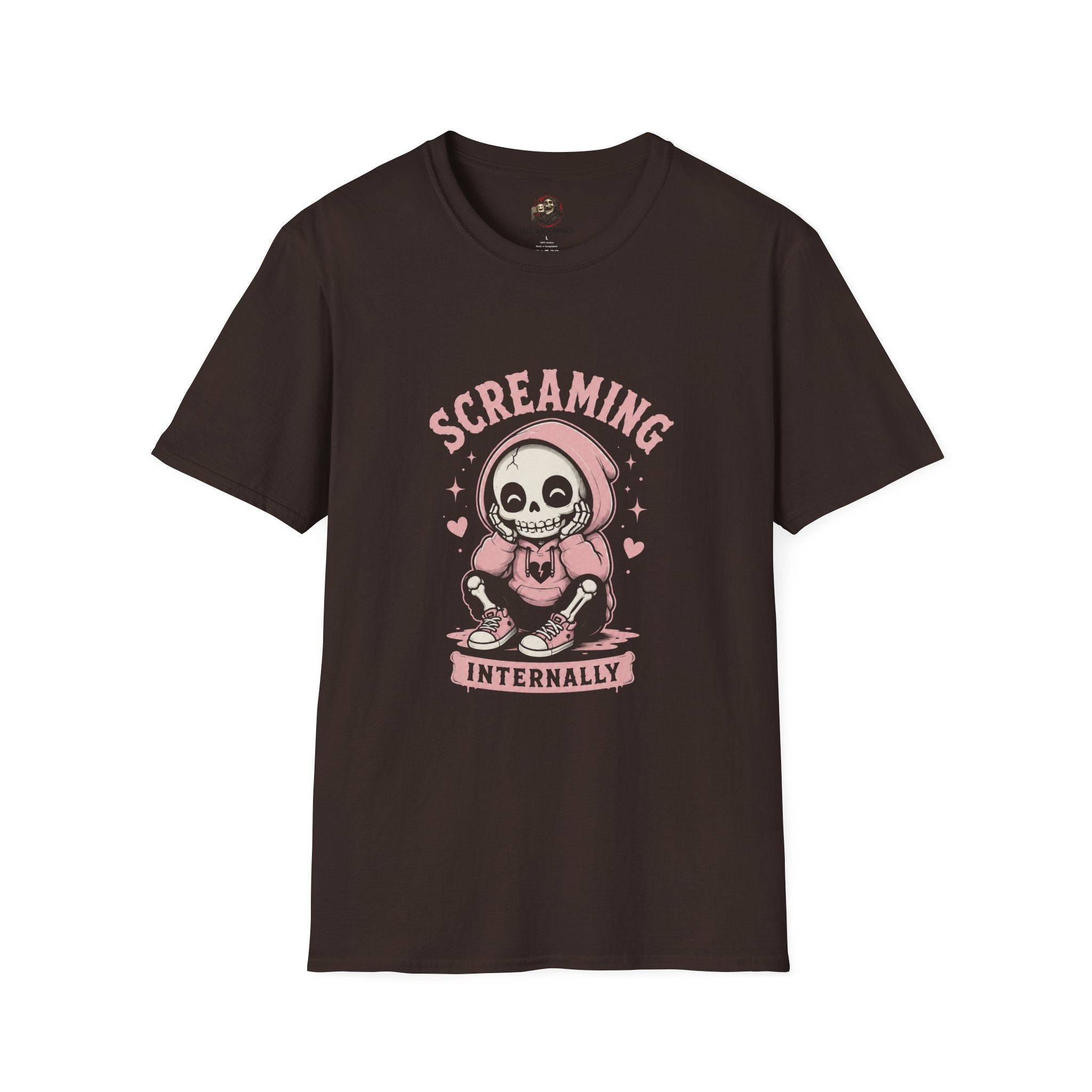 💀 Screaming Internally™ T-Shirt
