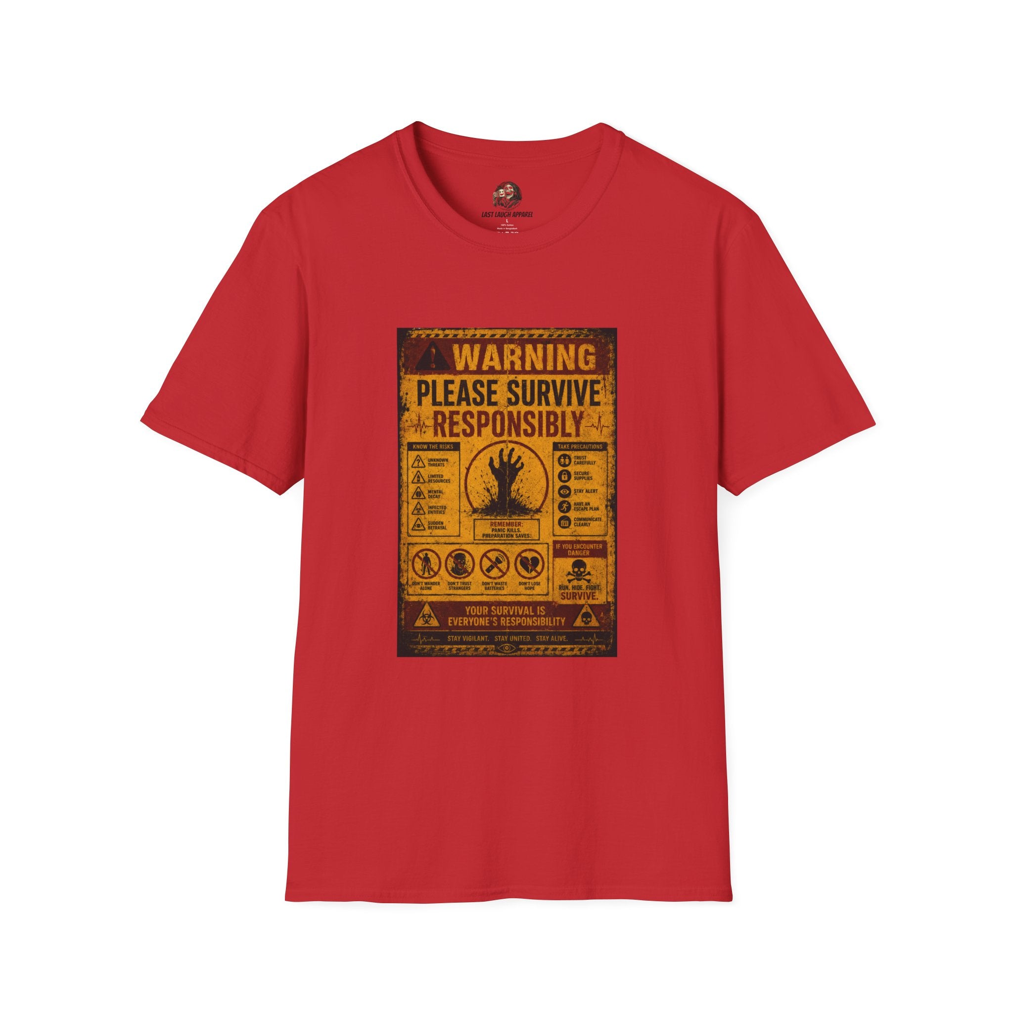 ⚠️ Please Survive Responsibly™ T-Shirt