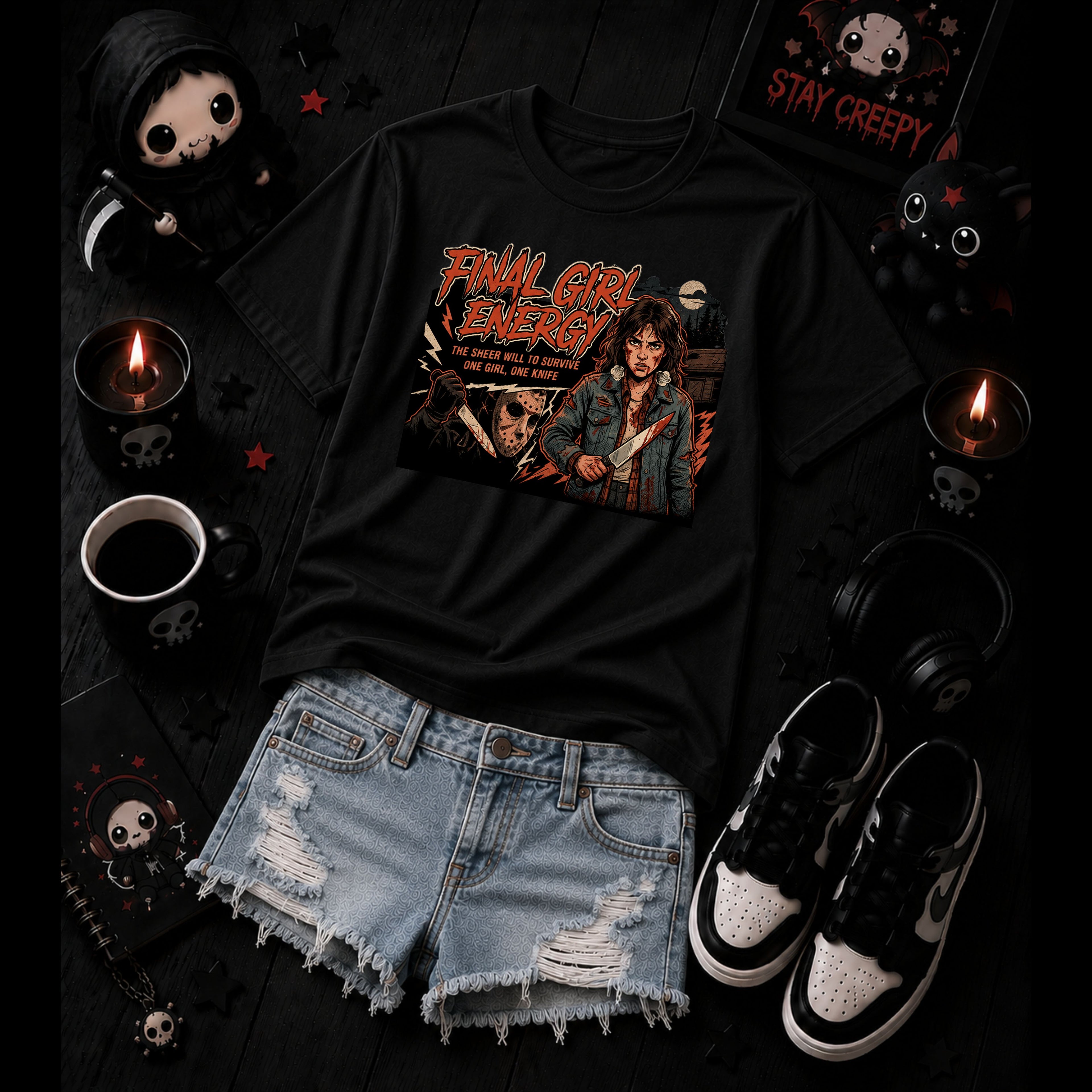 🔪 Final Girl Energy™ T-Shirt