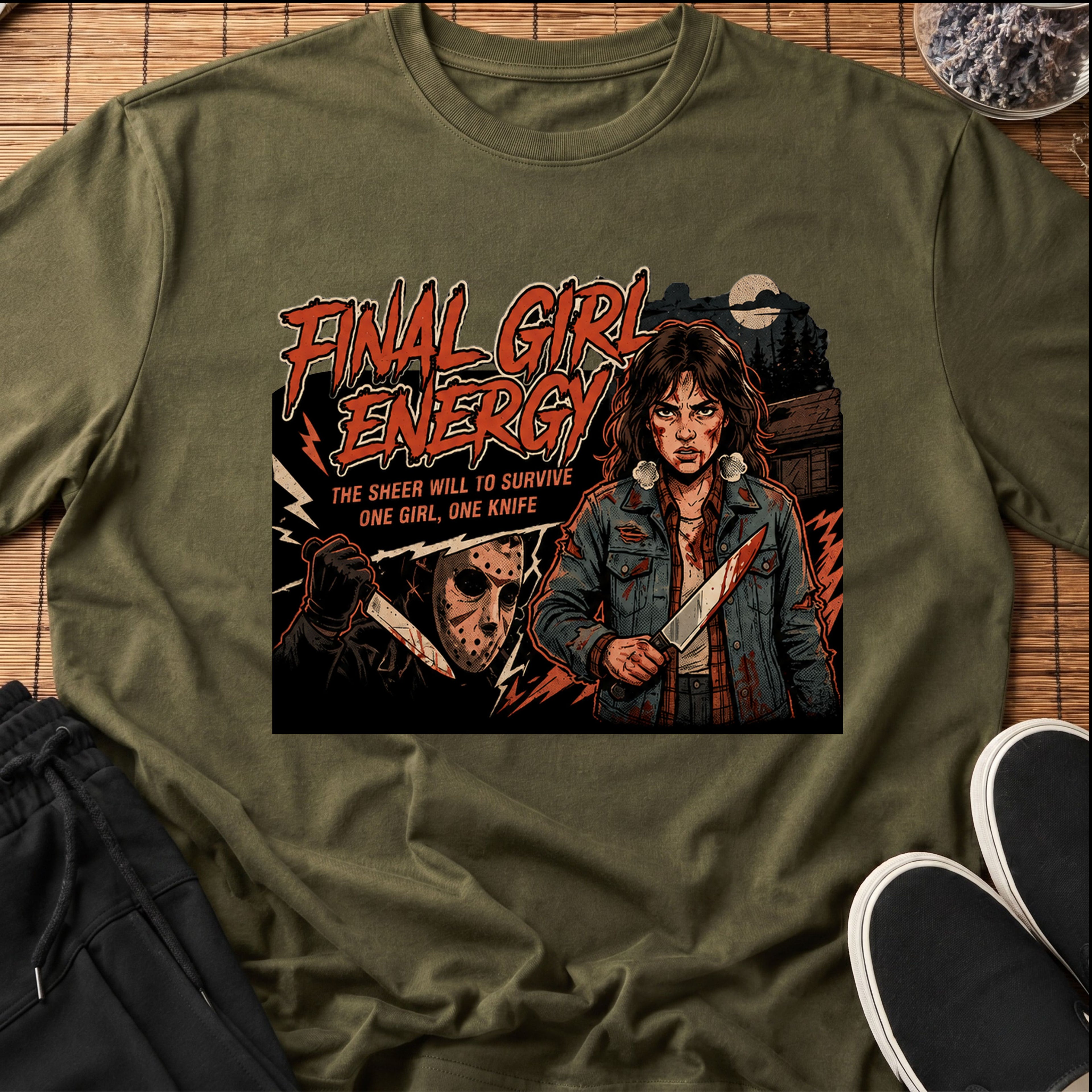 🔪 Final Girl Energy™ T-Shirt