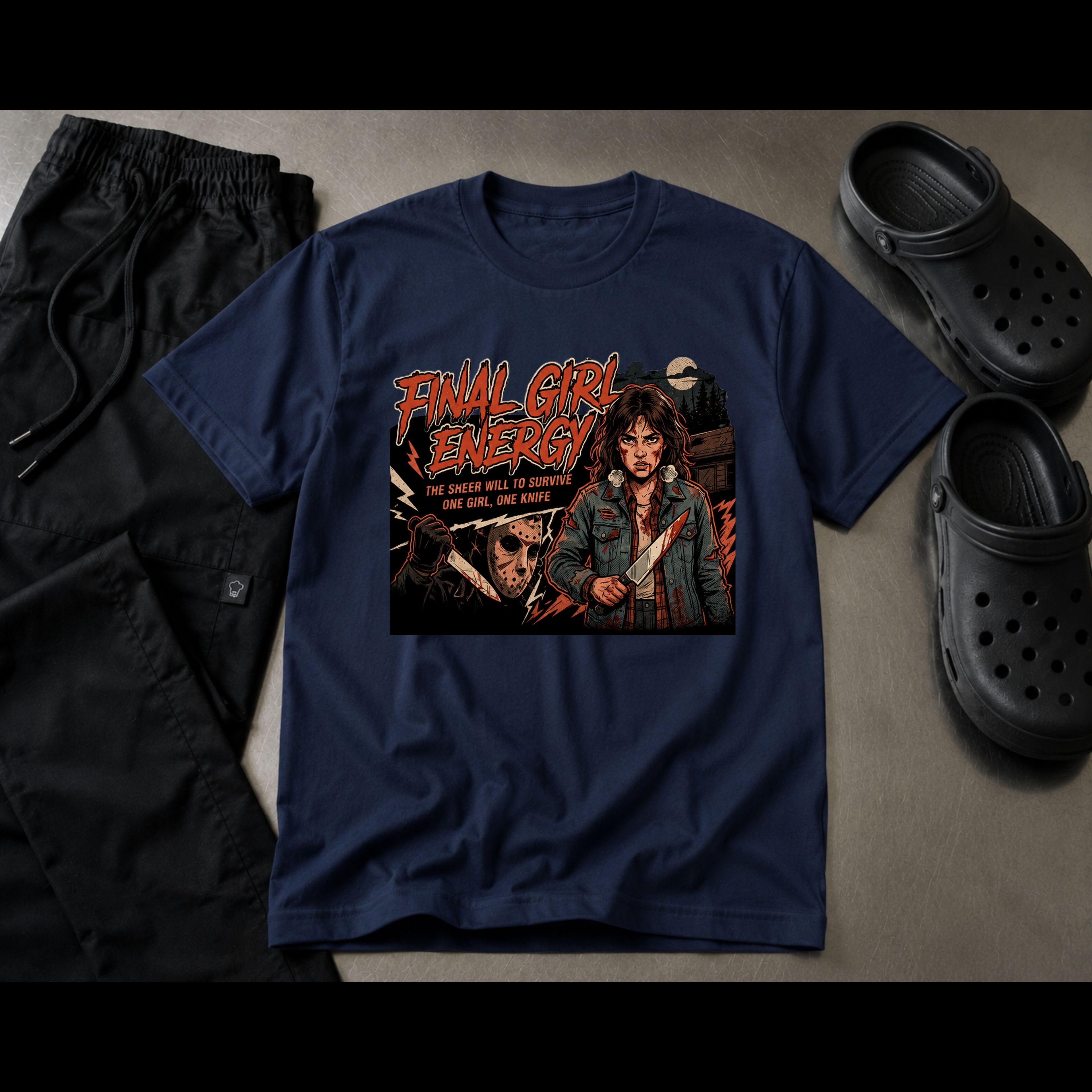 🔪 Final Girl Energy™ T-Shirt