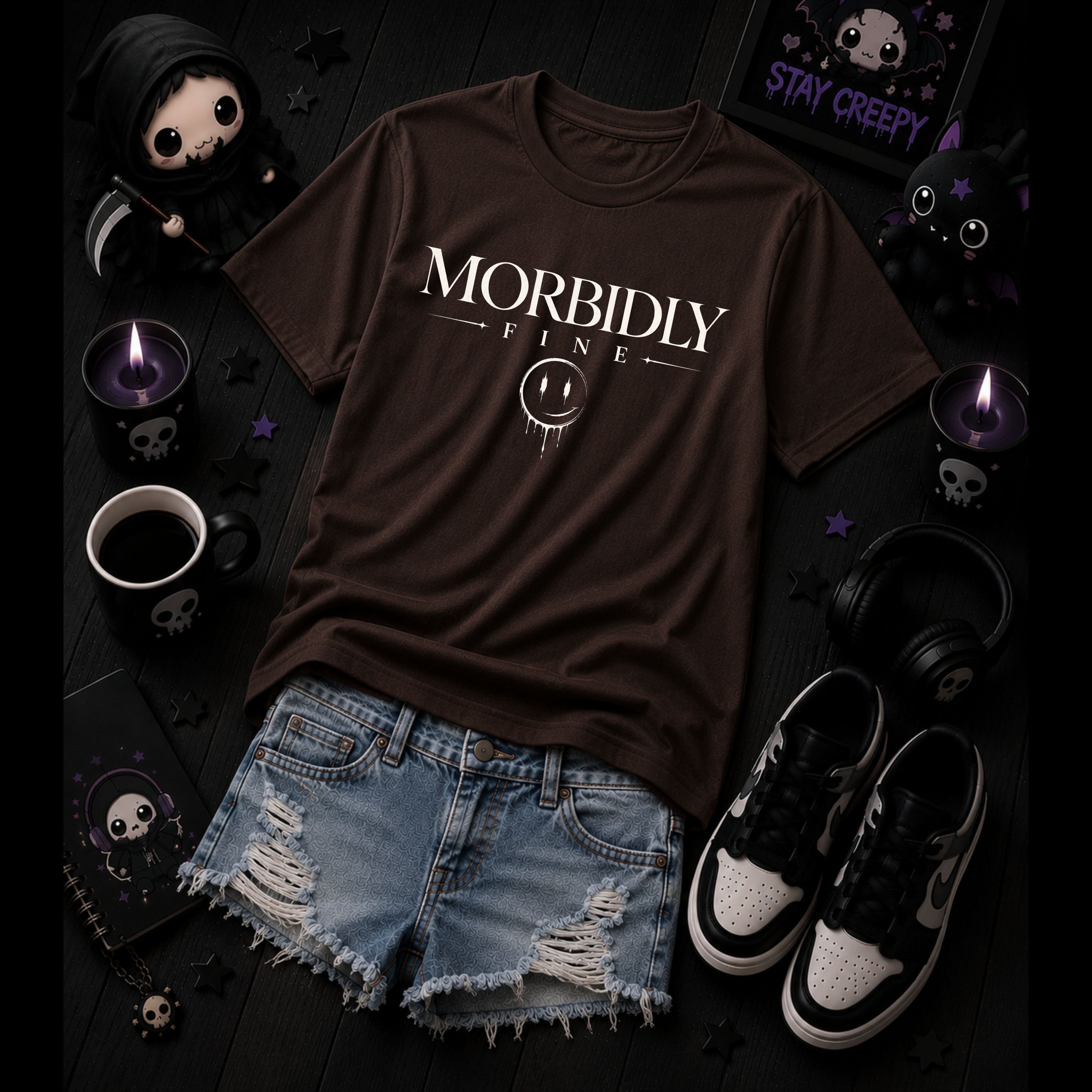 ☠️ Morbidly Fine™ T-Shirt