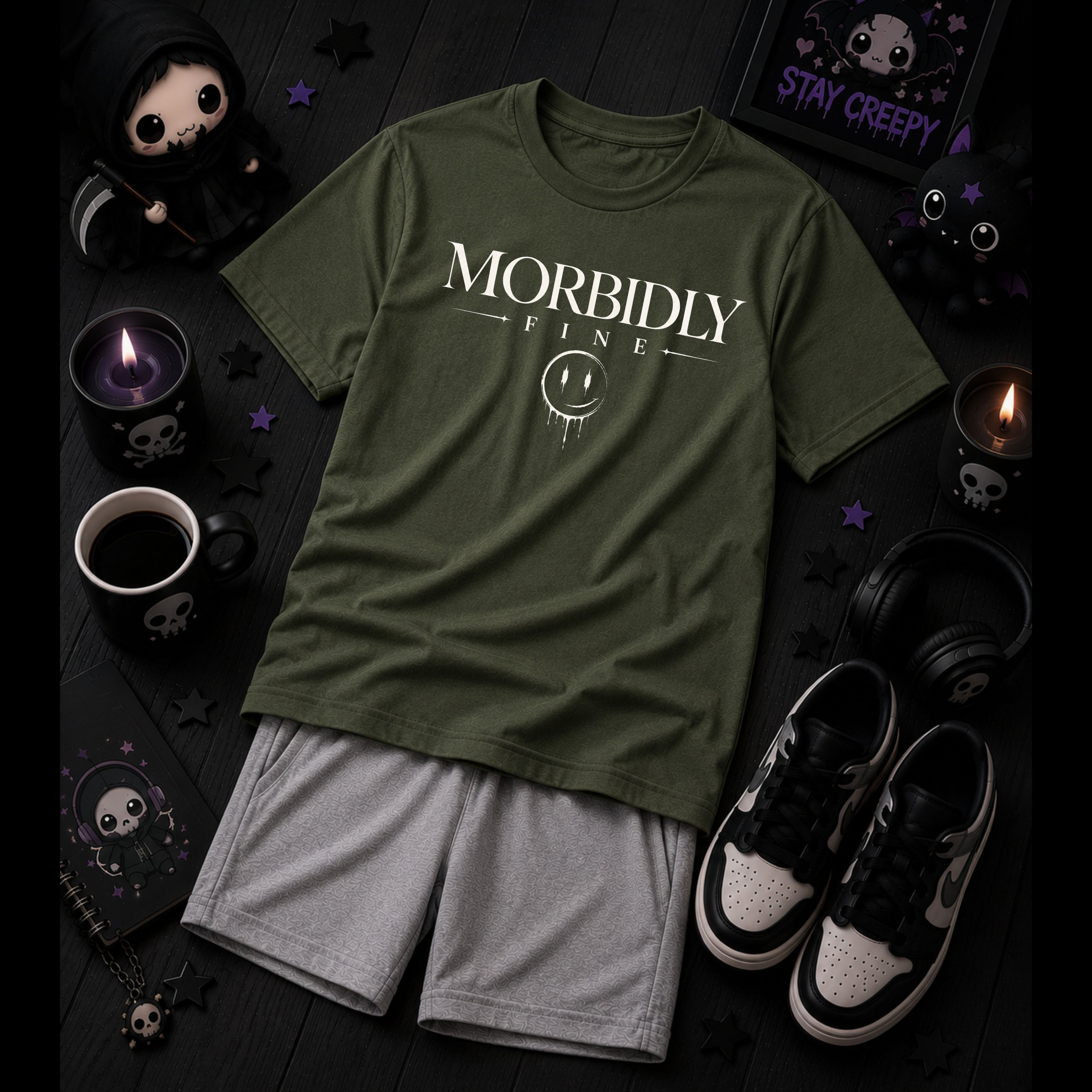 ☠️ Morbidly Fine™ T-Shirt