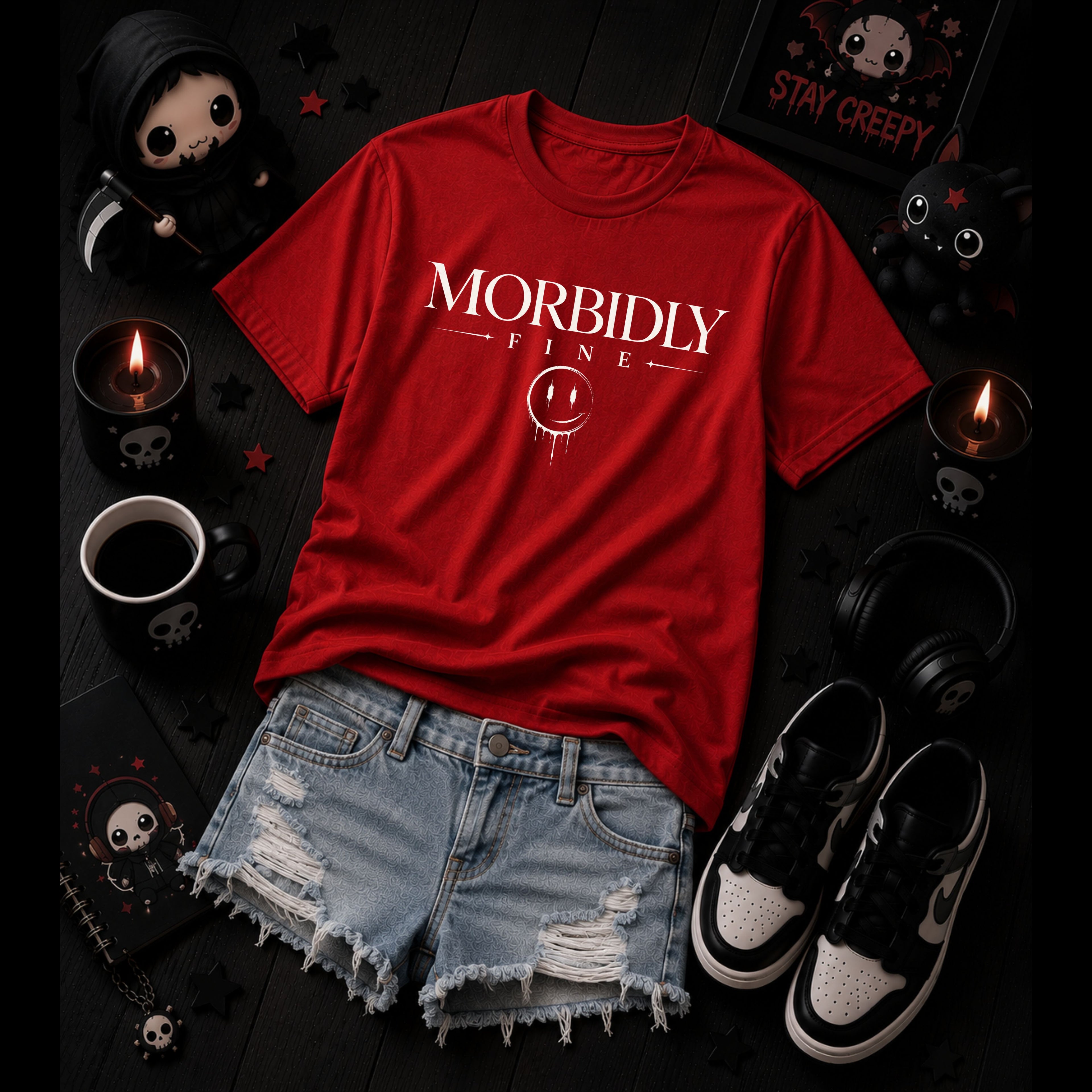 ☠️ Morbidly Fine™ T-Shirt