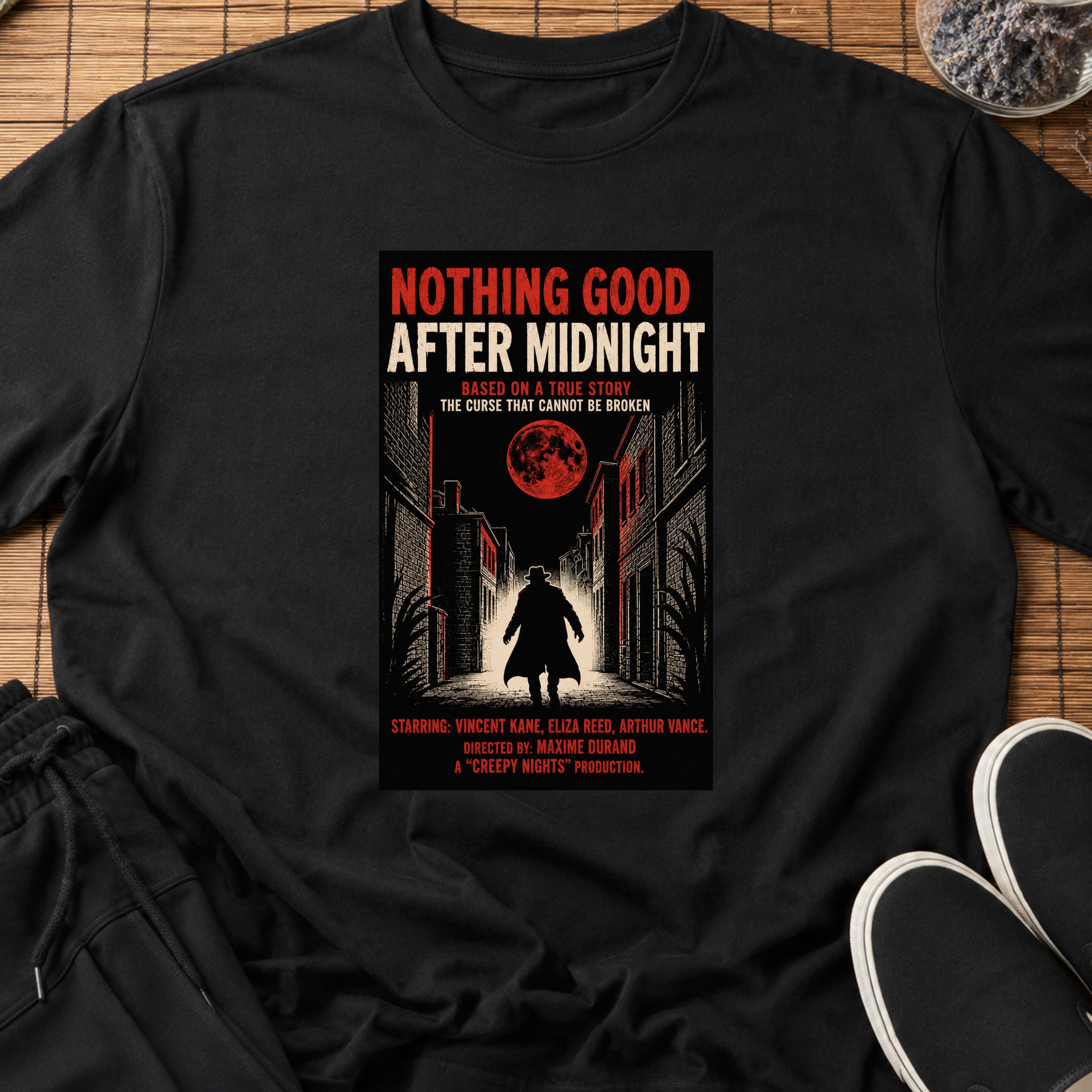 🎬 Nothing Good After Midnight™ T-Shirt