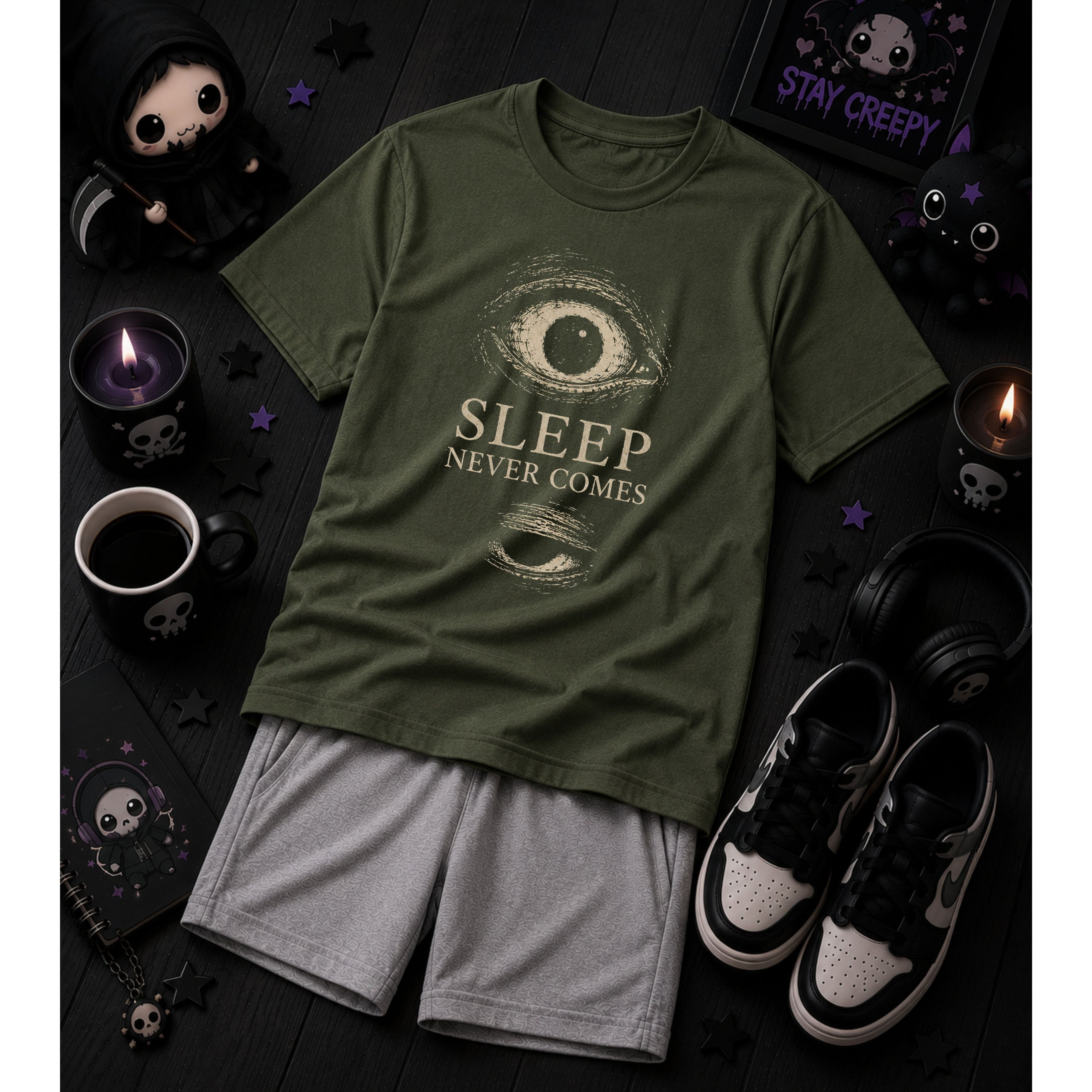 👁️ Sleep Never Comes™ T-Shirt