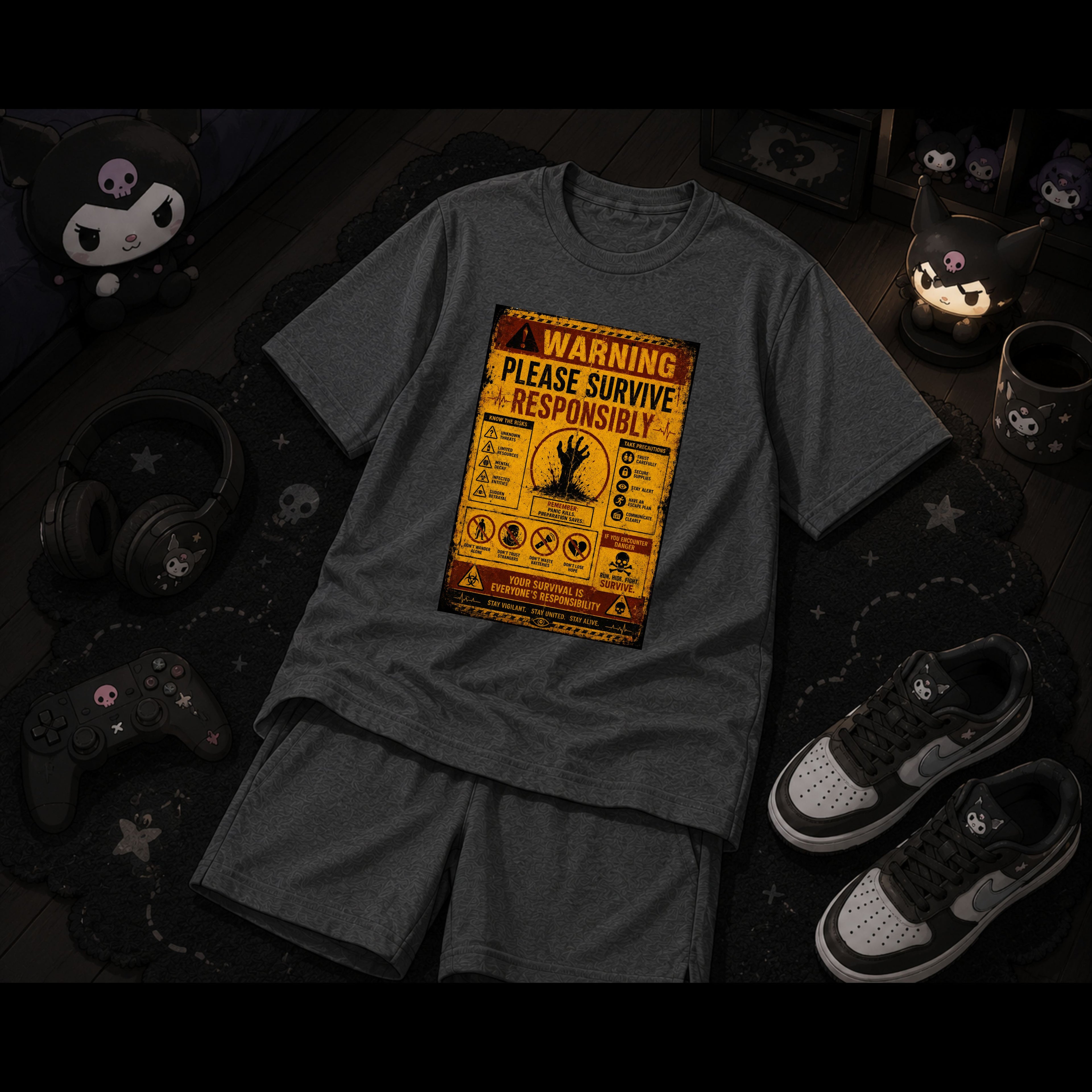 ⚠️ Please Survive Responsibly™ T-Shirt