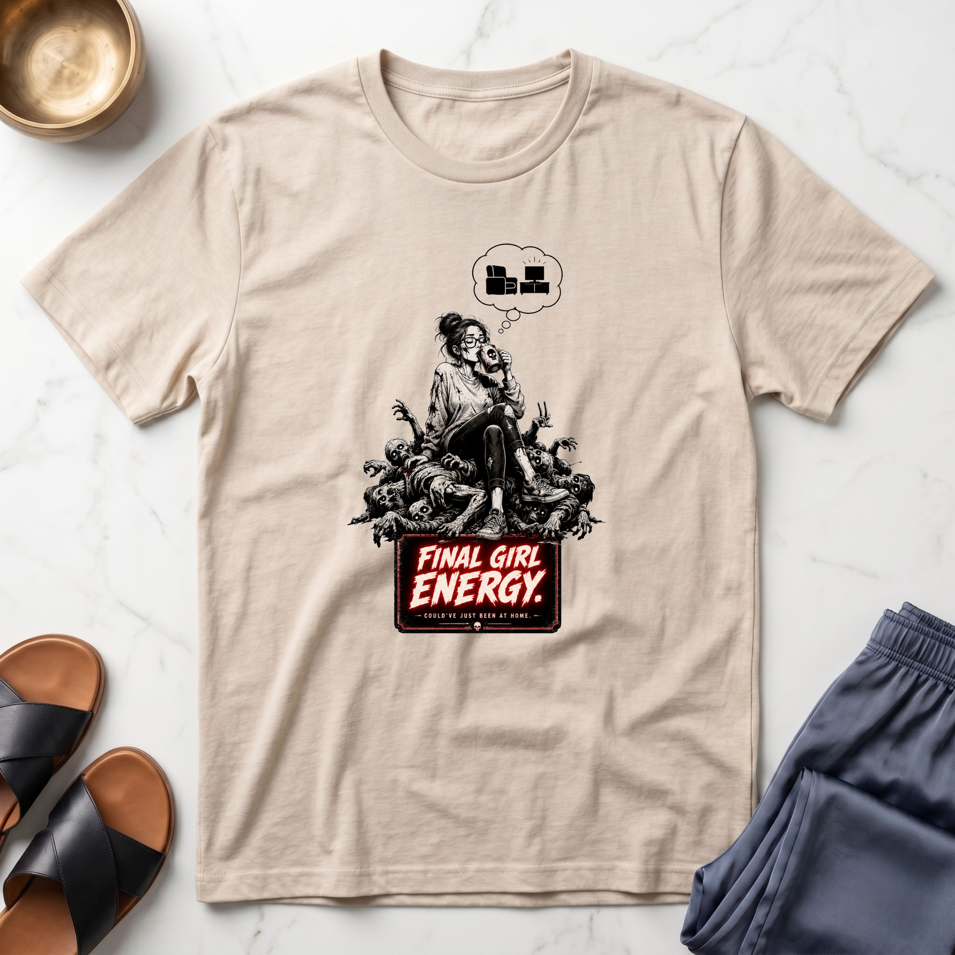 ☕ Final Girl Energy™ T-Shirt