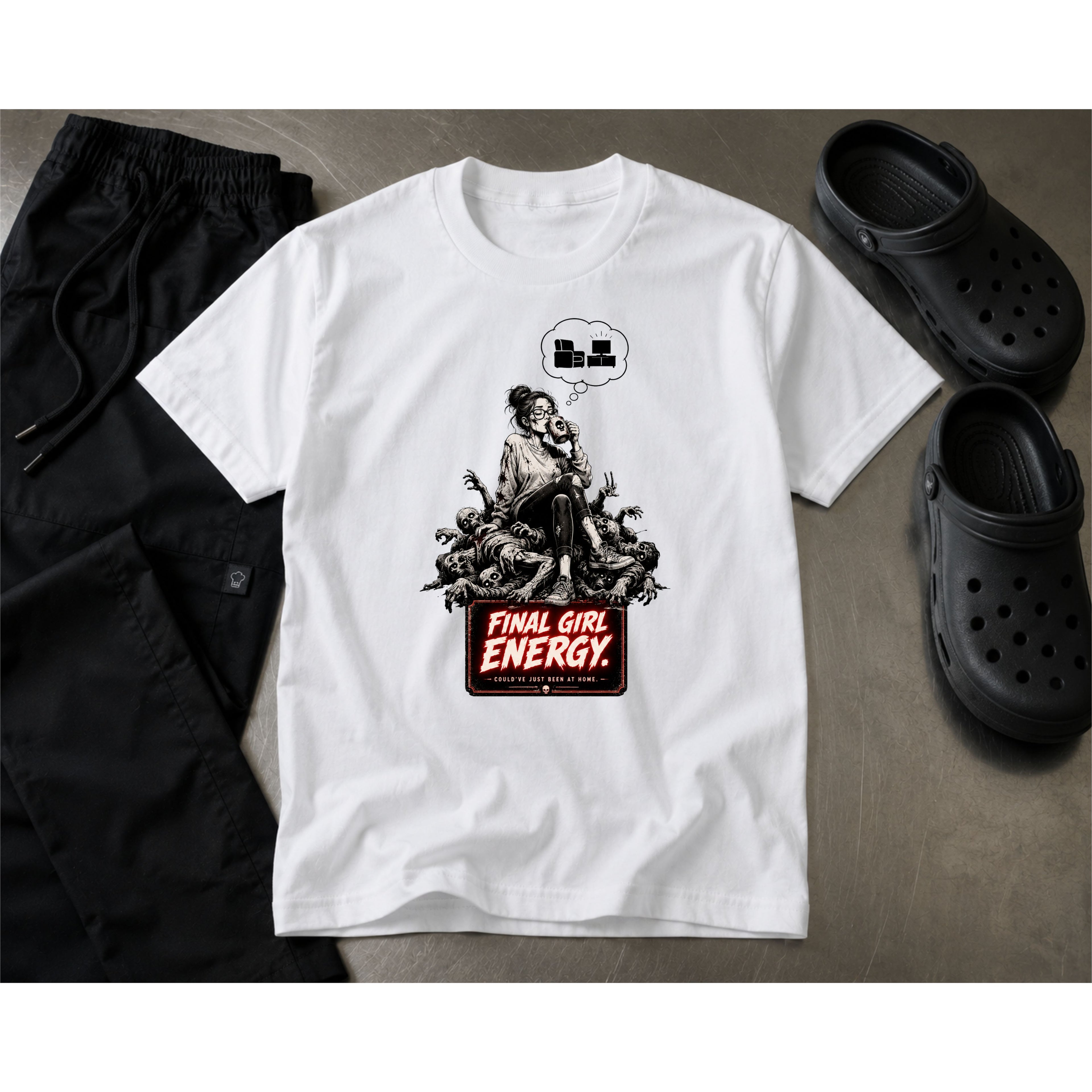 ☕ Final Girl Energy™ T-Shirt