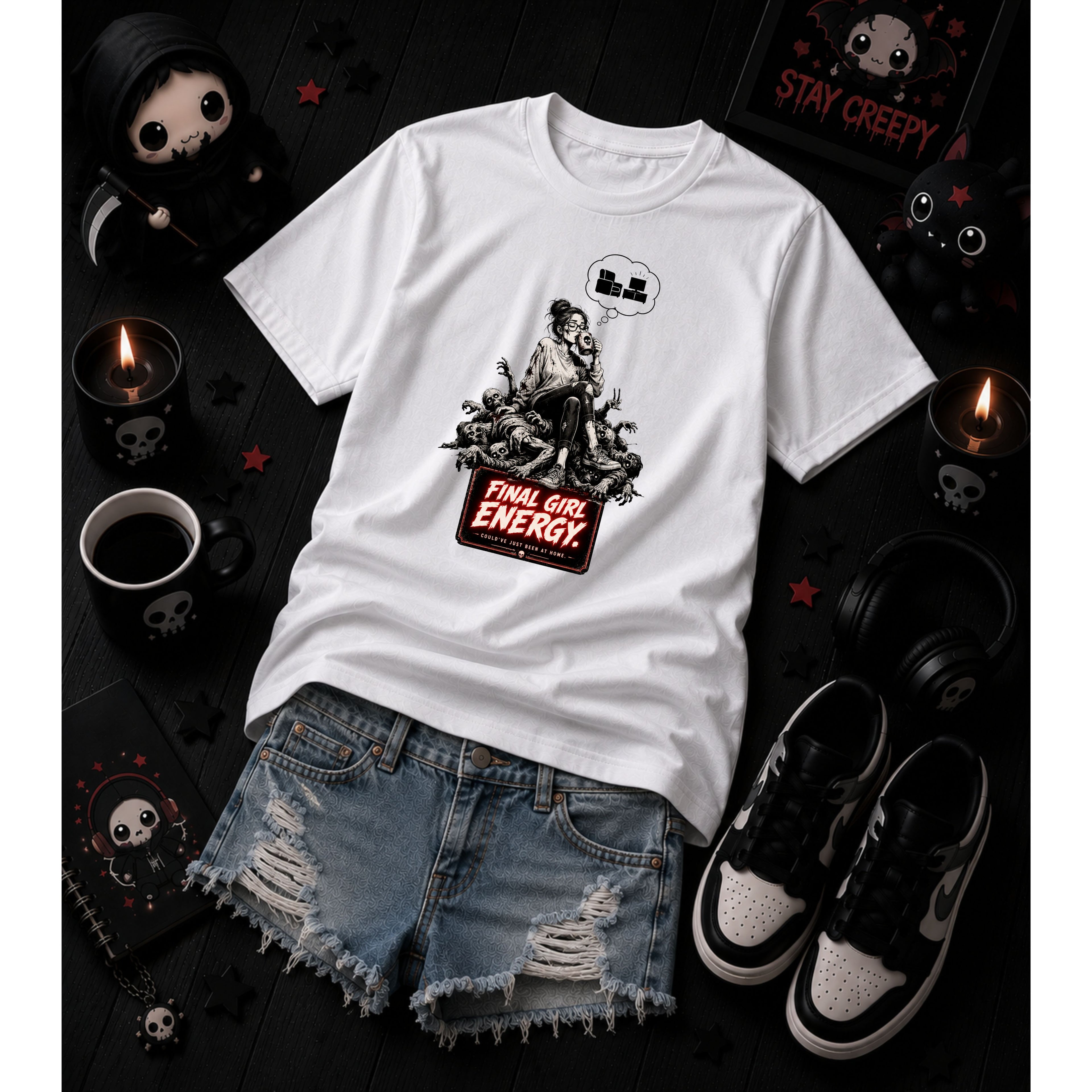 ☕ Final Girl Energy™ T-Shirt