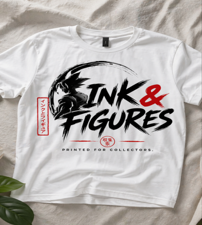 Anime Streetwear Tee — Ink & Figures brand Design