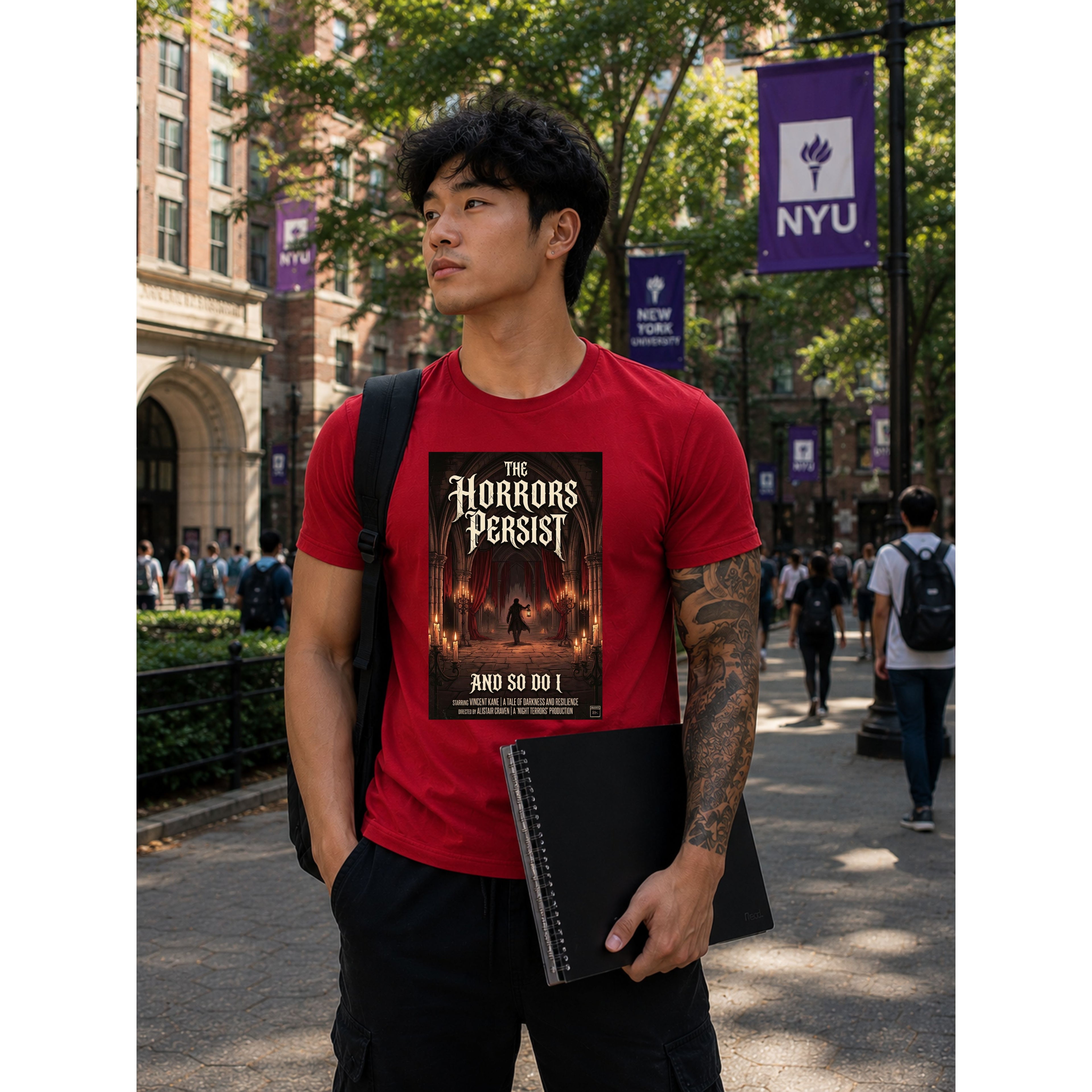 🕯️ The Horrors Persist™ T-Shirt