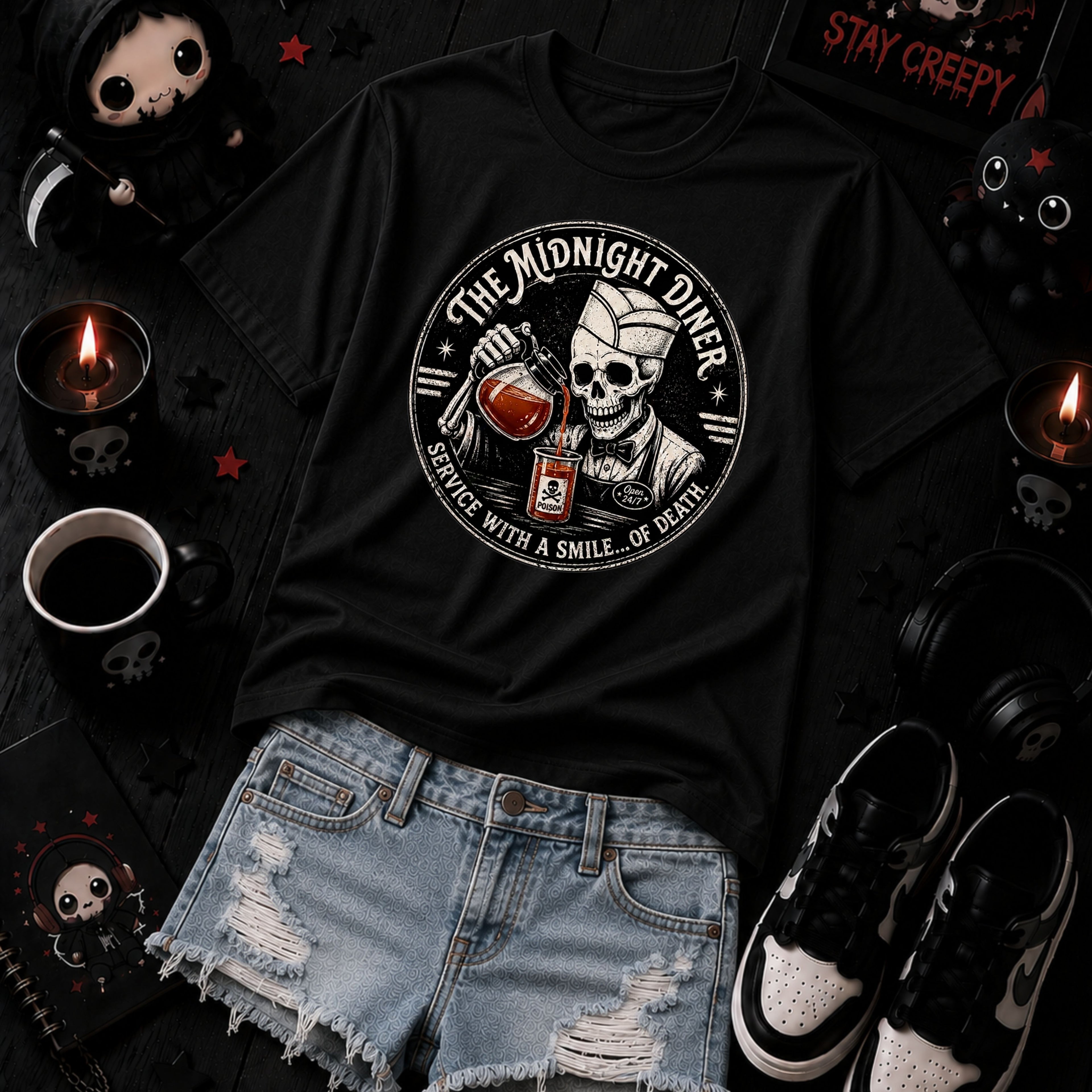 ☕ The Midnight Diner™ T-Shirt